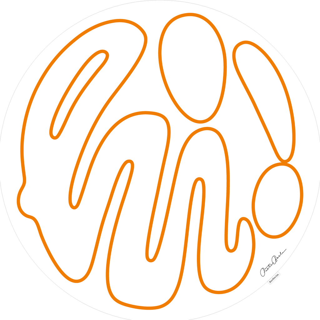 Tipografía de 'hi' por Pieter Boels